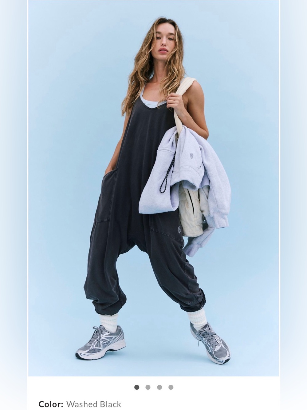 Free people FP movement hot shot onesie large